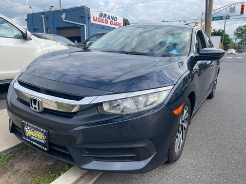 Modern Steel Metallic 2017 Honda Civic EX
