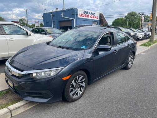 Modern Steel Metallic 2017 Honda Civic EX
