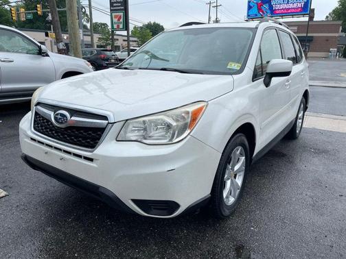 Satin White Pearl 2014 Subaru Forester 2.5i Premium