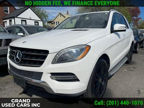 Diamond White Metallic 2014 Mercedes-Benz M-Class 4MATIC