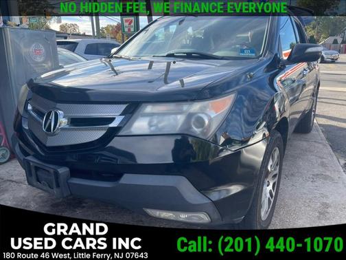 Formal Black 2008 Acura MDX Technology