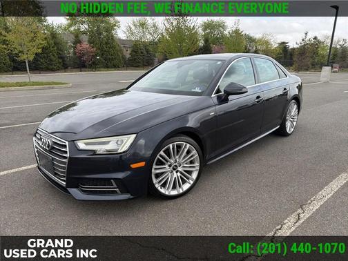 Blue 2017 Audi A4 2.0T Premium Plus