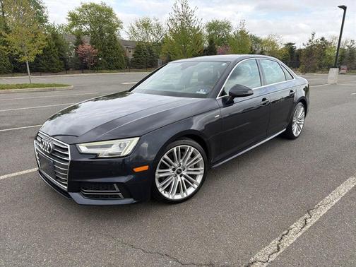 Blue 2017 Audi A4 2.0T Premium Plus