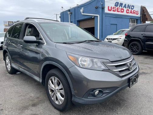 Alabaster Silver Metallic 2012 Honda CR-V EX-L