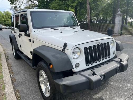 Bright White Clearcoat 2016 Jeep Wrangler Unlimited Sport