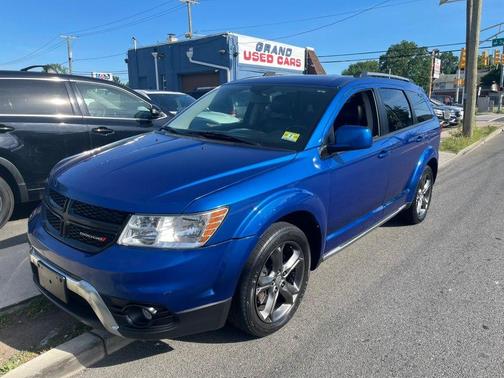 Blue Streak Pearlcoat 2015 Dodge Journey Crossroad