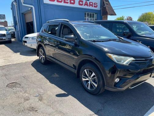 Black 2017 Toyota RAV4 XLE