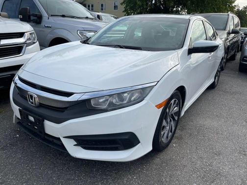White Orchid Pearl 2017 Honda Civic EX