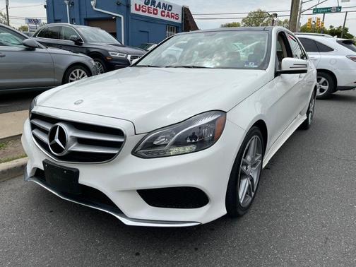 Diamond White Metallic 2014 Mercedes-Benz E-Class 4MATIC