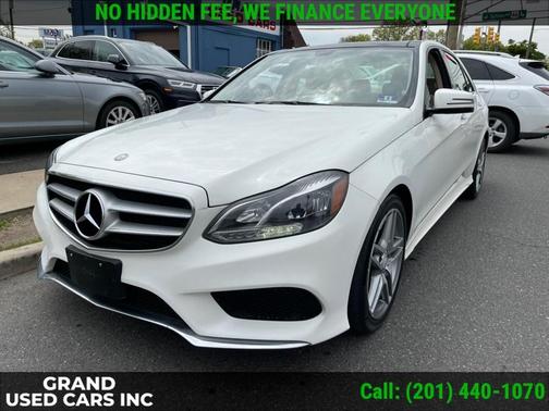 Diamond White Metallic 2014 Mercedes-Benz E-Class 4MATIC