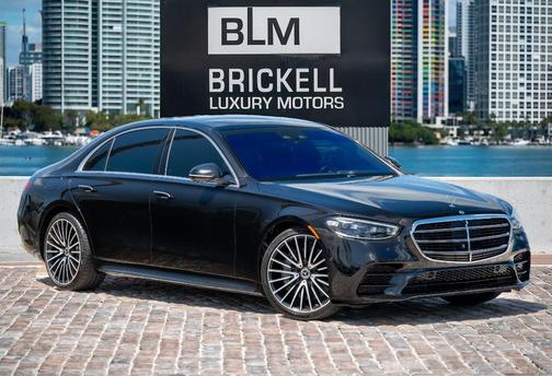 Onyx Black 2021 Mercedes-Benz S-Class S 580 4MATIC