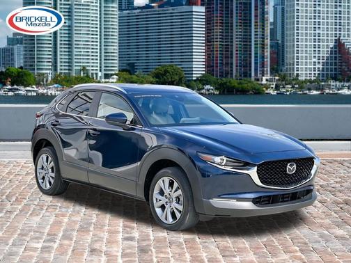 Deep Crystal Blue Mica 2023 Mazda CX-30 2.5 S Preferred Package