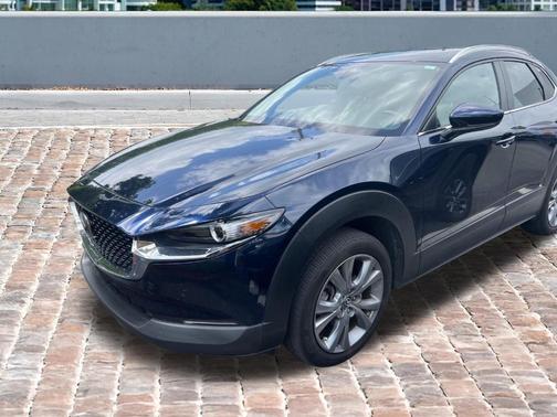 Deep Crystal Blue Mica 2023 Mazda CX-30 2.5 S Preferred Package