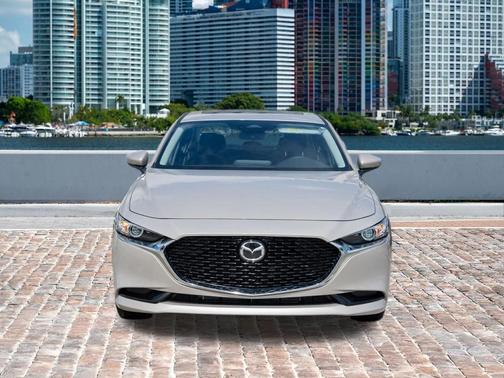 Platinum Quartz Metallic 2026 Mazda Mazda3 FWD w/Preferred Package