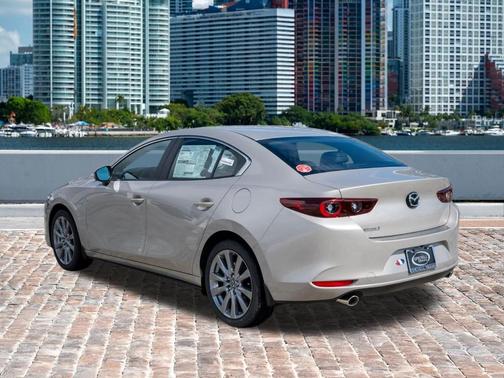 Platinum Quartz Metallic 2026 Mazda Mazda3 FWD w/Preferred Package