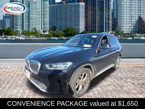 Black Sapphire Metallic 2023 BMW X3 sDrive30i