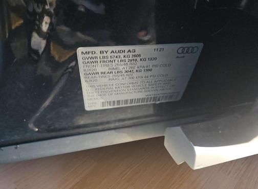 2022 Audi SQ5 3.0T Prestige