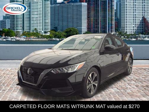 Black 2023 Nissan Sentra SV