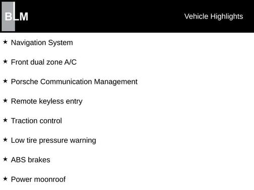 Black 2022 Porsche Panamera 4 Platinum Edition