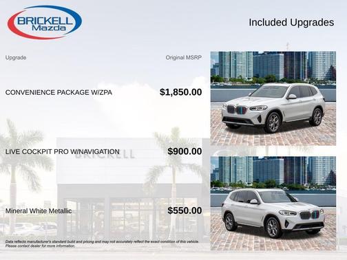 2022 BMW X3 sDrive30i