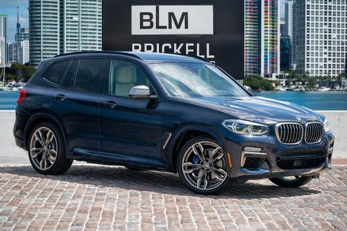 Carbon Black Metallic 2019 BMW X3 M40i