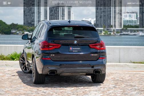 Carbon Black Metallic 2019 BMW X3 M40i