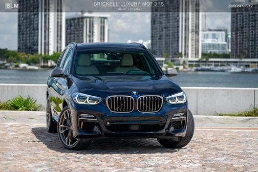 Carbon Black Metallic 2019 BMW X3 M40i
