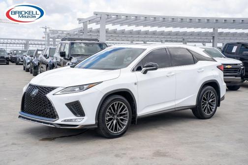 Eminent White Pearl 2022 Lexus RX 350 F SPORT Handling