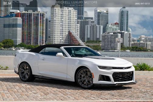 Summit White 2022 Chevrolet Camaro ZL1
