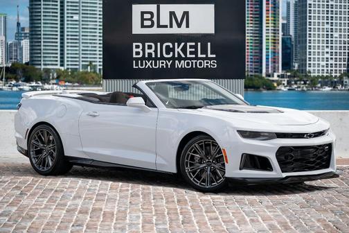 Summit White 2022 Chevrolet Camaro ZL1