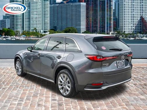 Machine Gray Metallic 2025 Mazda CX-90 Premium Plus