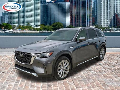 Machine Gray Metallic 2025 Mazda CX-90 Premium Plus