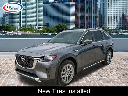 Machine Gray Metallic 2025 Mazda CX-90 Premium Plus