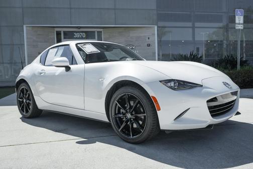 Snowflake White Pearl 2018 Mazda MX-5 Miata RF Grand Touring