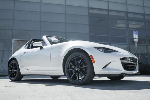 Snowflake White Pearl 2018 Mazda MX-5 Miata RF Grand Touring