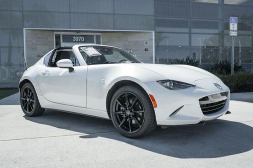 Snowflake White Pearl 2018 Mazda MX-5 Miata RF Grand Touring