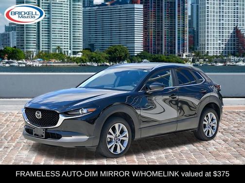 Jet Black Mica 2023 Mazda CX-30 2.5 S Preferred Package