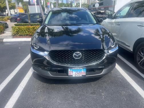 Jet Black Mica 2023 Mazda CX-30 2.5 S Preferred Package