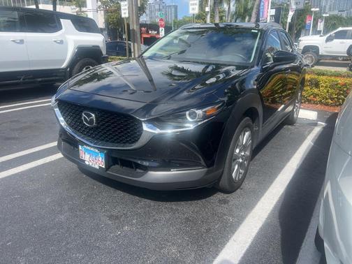 Jet Black Mica 2023 Mazda CX-30 2.5 S Preferred Package