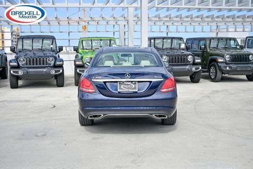 Brilliant Blue 2017 Mercedes-Benz C-Class C 300