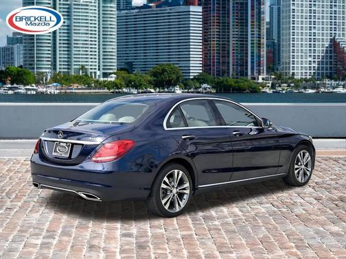 Brilliant Blue 2017 Mercedes-Benz C-Class C 300