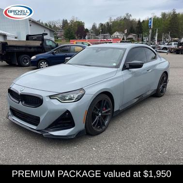 Brooklyn Gray Metallic 2023 BMW M240 i xDrive