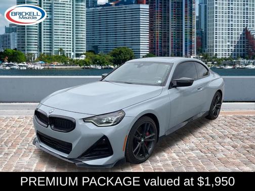 Brooklyn Gray Metallic 2023 BMW M240 i xDrive