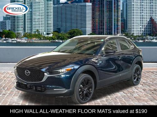 Deep Crystal Blue Mica 2025 Mazda CX-30 Select