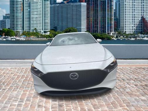 Snowflake White Pearl 2023 Mazda Mazda3 FWD w/Preferred Package