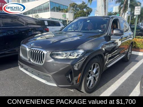 Dark Graphite Metallic 2024 BMW X3 sDrive30i