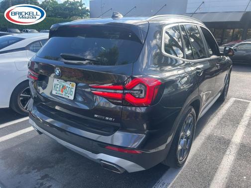 Dark Graphite Metallic 2024 BMW X3 sDrive30i