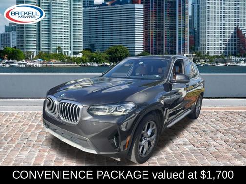Dark Graphite Metallic 2024 BMW X3 sDrive30i