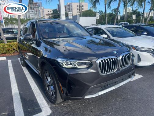 Dark Graphite Metallic 2024 BMW X3 sDrive30i