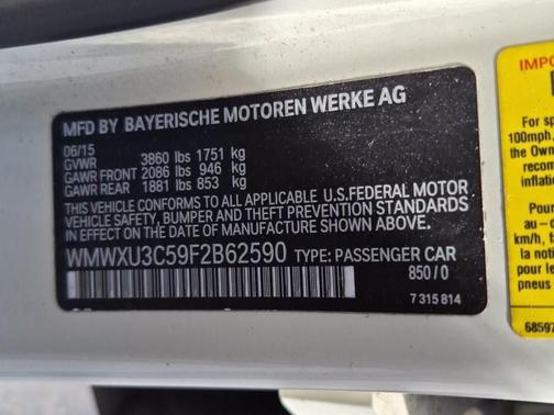 2015 MINI Hardtop Cooper S